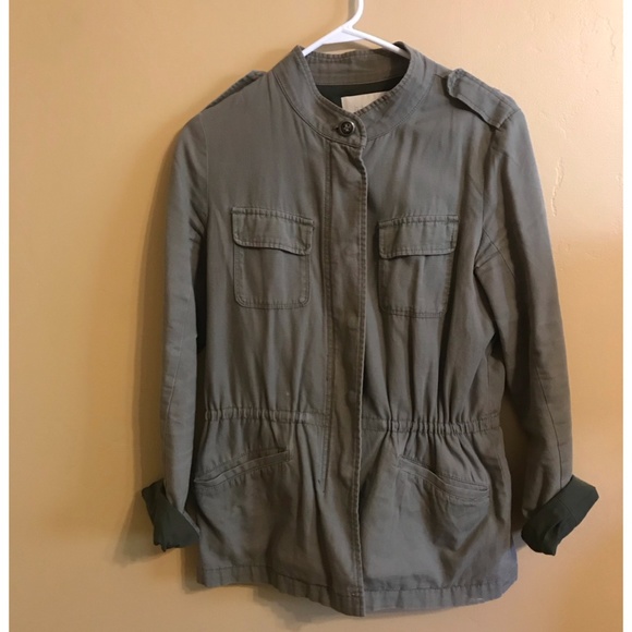 hinge Jackets & Blazers - Army Green Cargo jacket